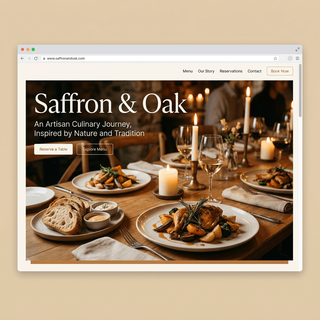 Saffron & Oak